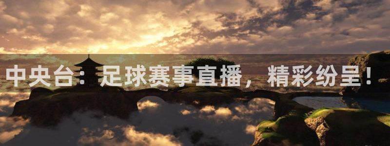 斗球nba直播：中央台：足球赛事直播，精彩纷呈！