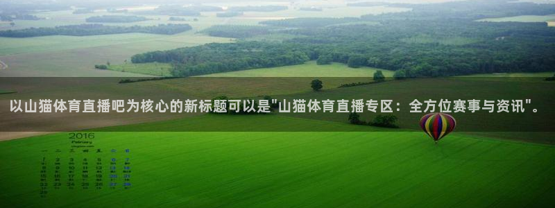 斗球直播电脑版：以山猫体育直播吧为核心的新标题可以是\